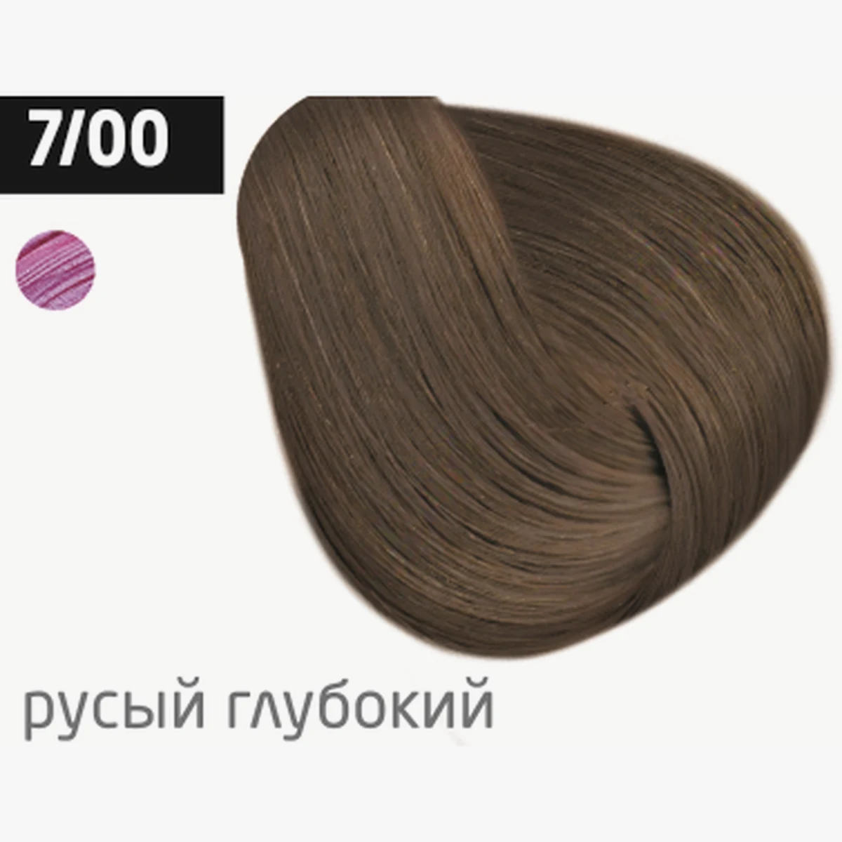 Ollin Крем-краска для волос Color 7/00 Русый глубокий, 60 мл
