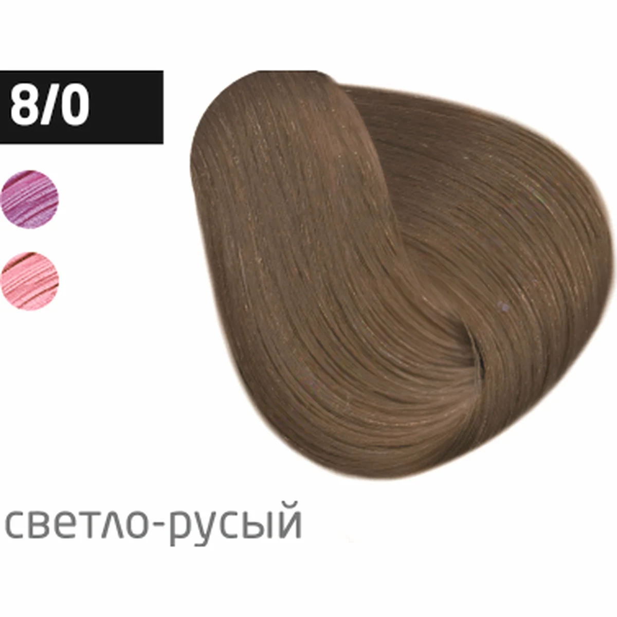 Ollin Крем-краска для волос Color 8/0 Светло русый, 60 мл