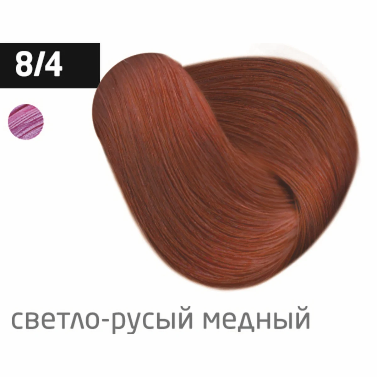 Ollin Крем-краска для волос Color 8/4 Светло русый медный, 60 мл