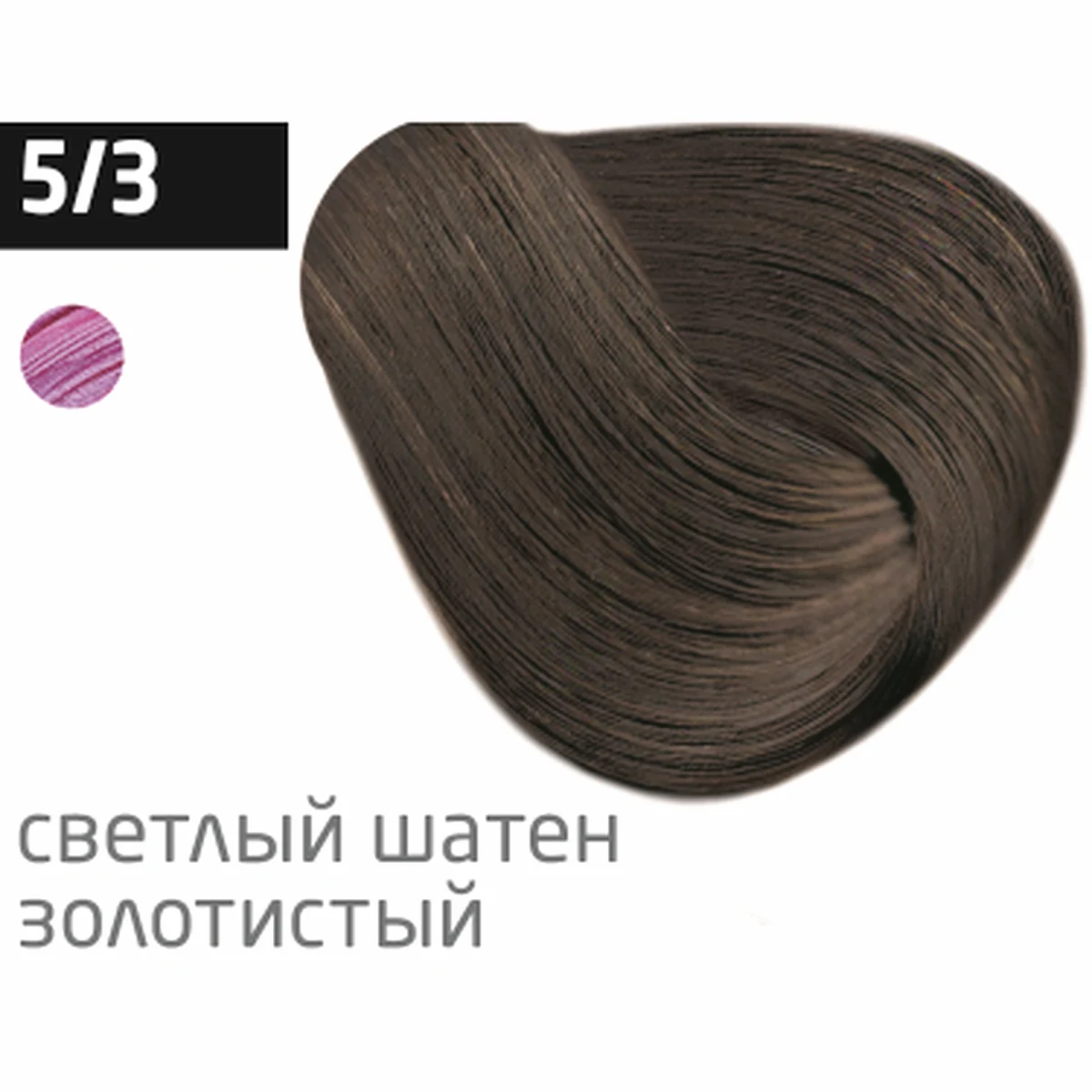 Ollin Крем-краска для волос Color 5/3 Светлый шатен золотистый, 100 мл