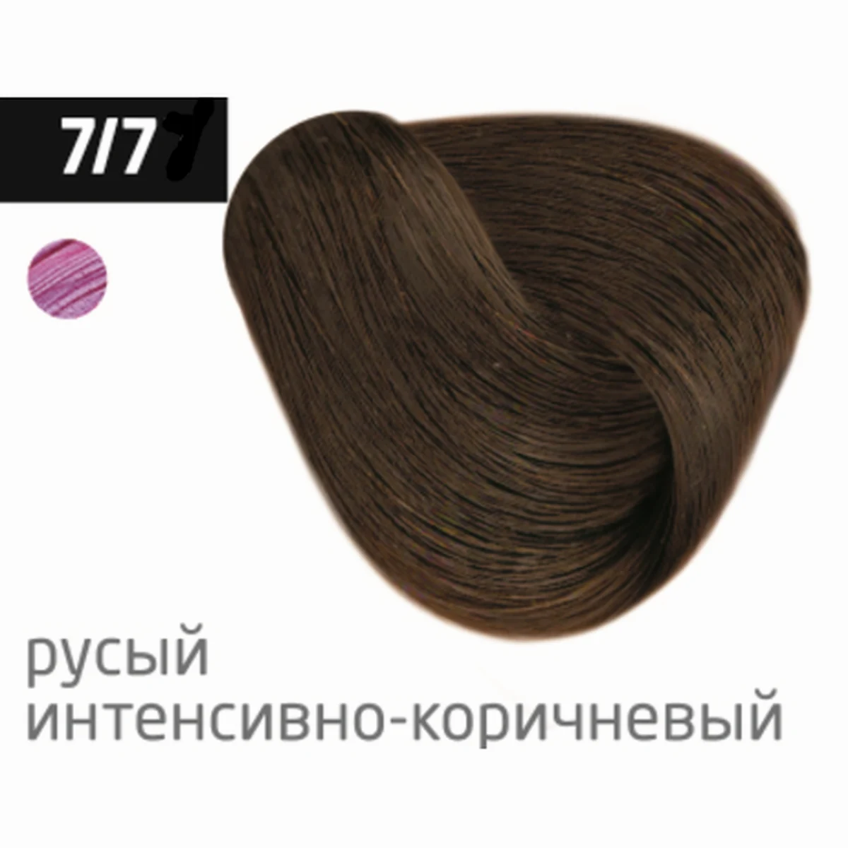 Ollin Крем-краска для волос Color 7/7 Русый коричневый, перманентная, 100 мл