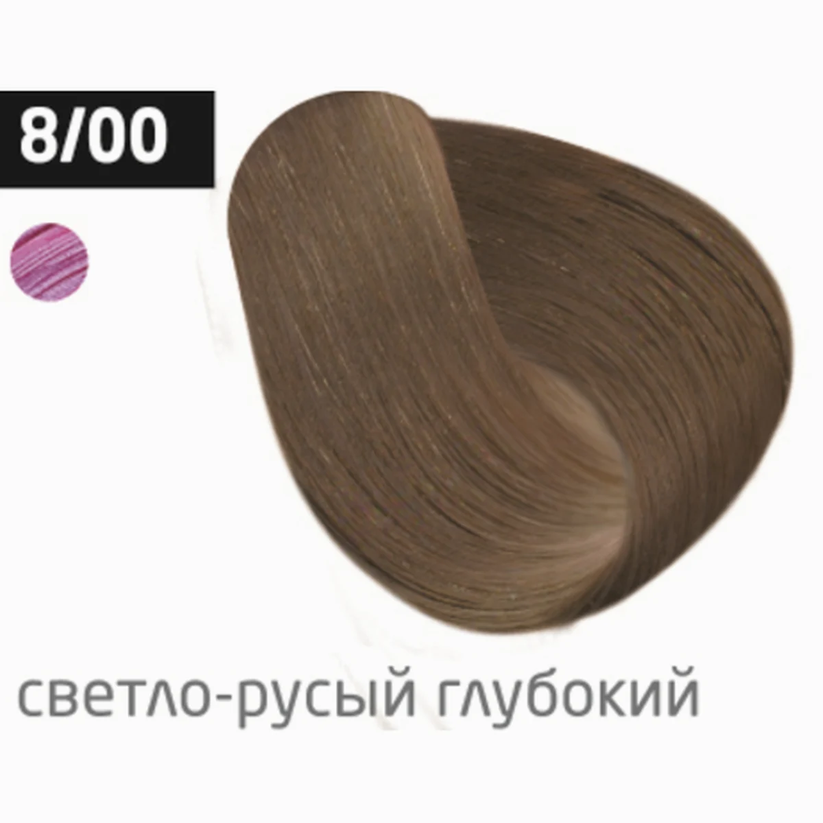 Ollin Крем-краска для волос Color 8/00 Светло-русый глубокий, 100 мл