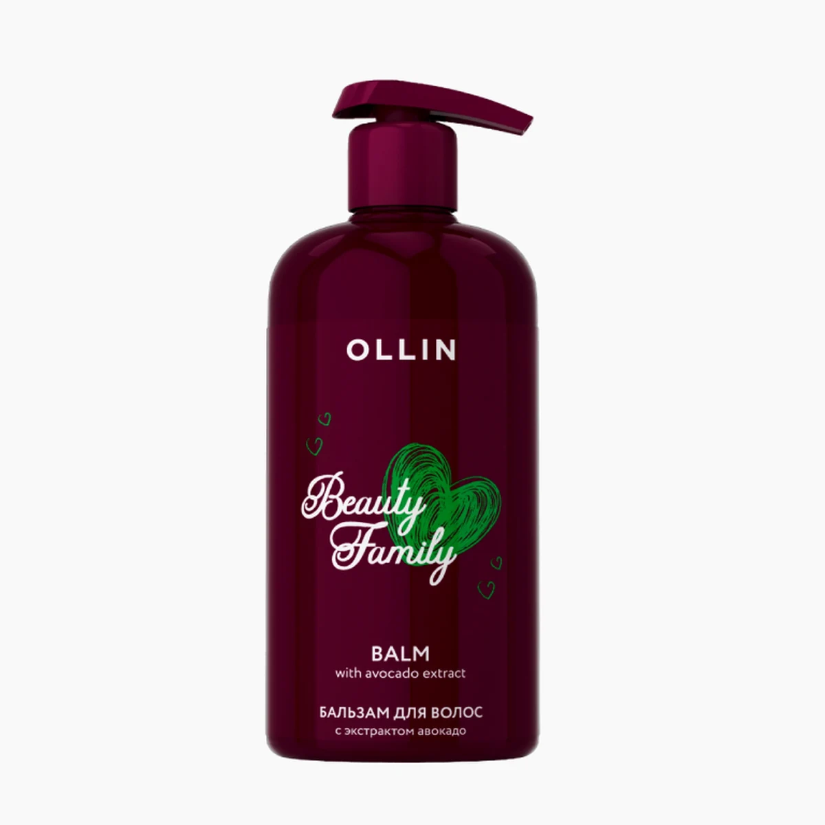 Ollin Ollin, Бальзам для волос с экстрактом авокадо Beauty Family, 500 мл