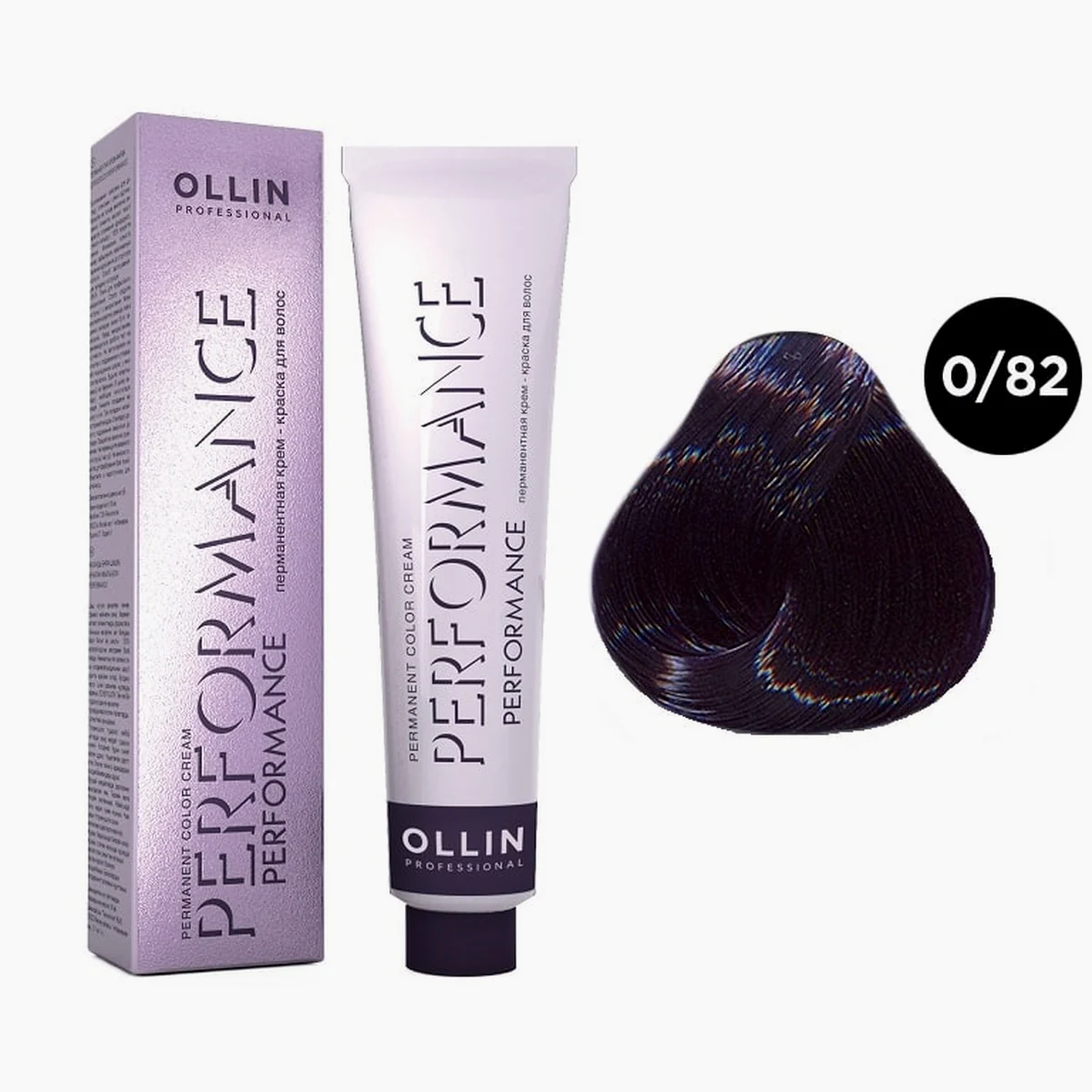 Ollin Ollin, Корректор Сине-фиолетовый 0/82 Perfomance, 60 мл