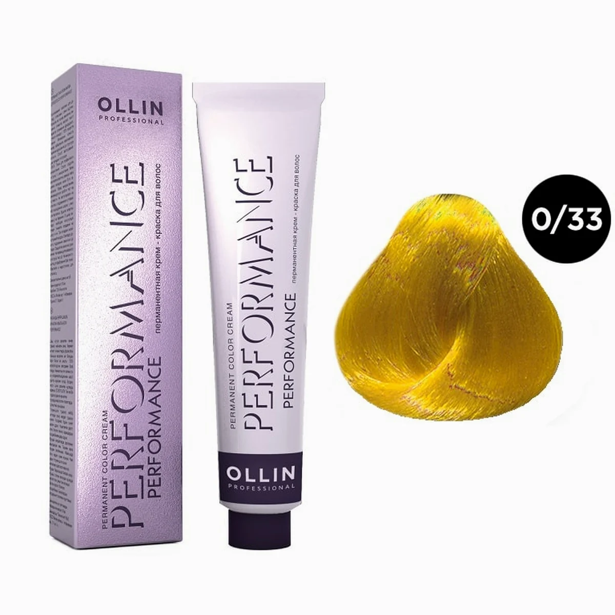 Ollin Ollin, Корректор Желтый 0/33 Perfomance, 60 мл