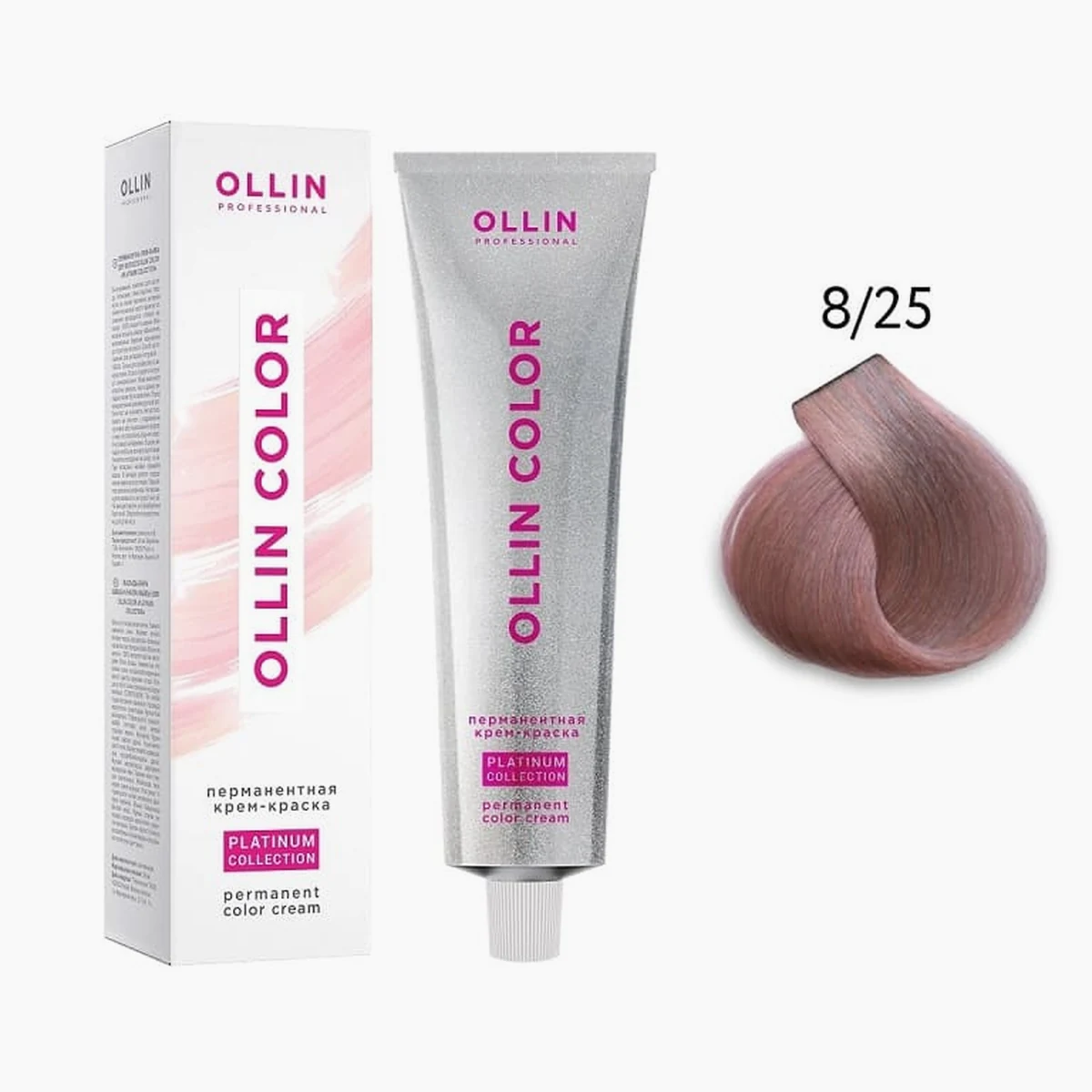 Ollin Ollin, Крем-краска для волос 8/25 Platinum Collection, 100 мл