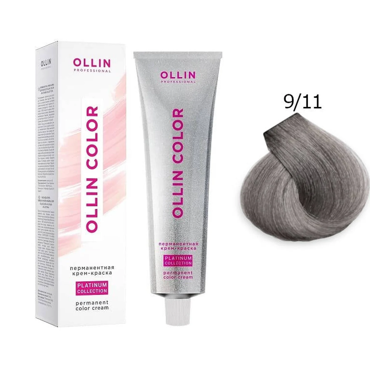 Ollin Ollin, Крем-краска для волос 9/11 Platinum Collection, 100 мл
