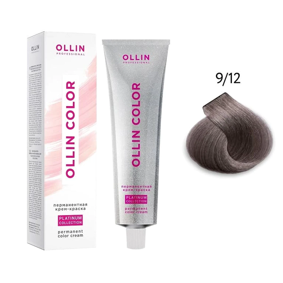 Ollin Ollin, Крем-краска для волос 9/12 Platinum Collection, 100 мл