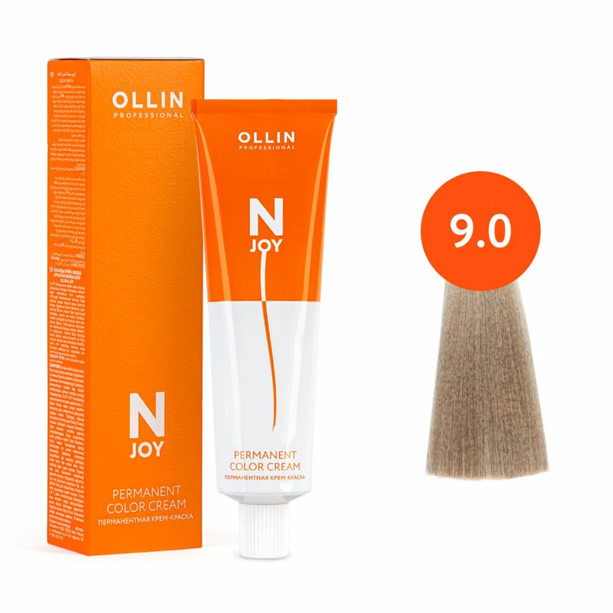 Ollin Ollin, Крем-краска для волос N-Joy 9/0 Блондин, 100 мл