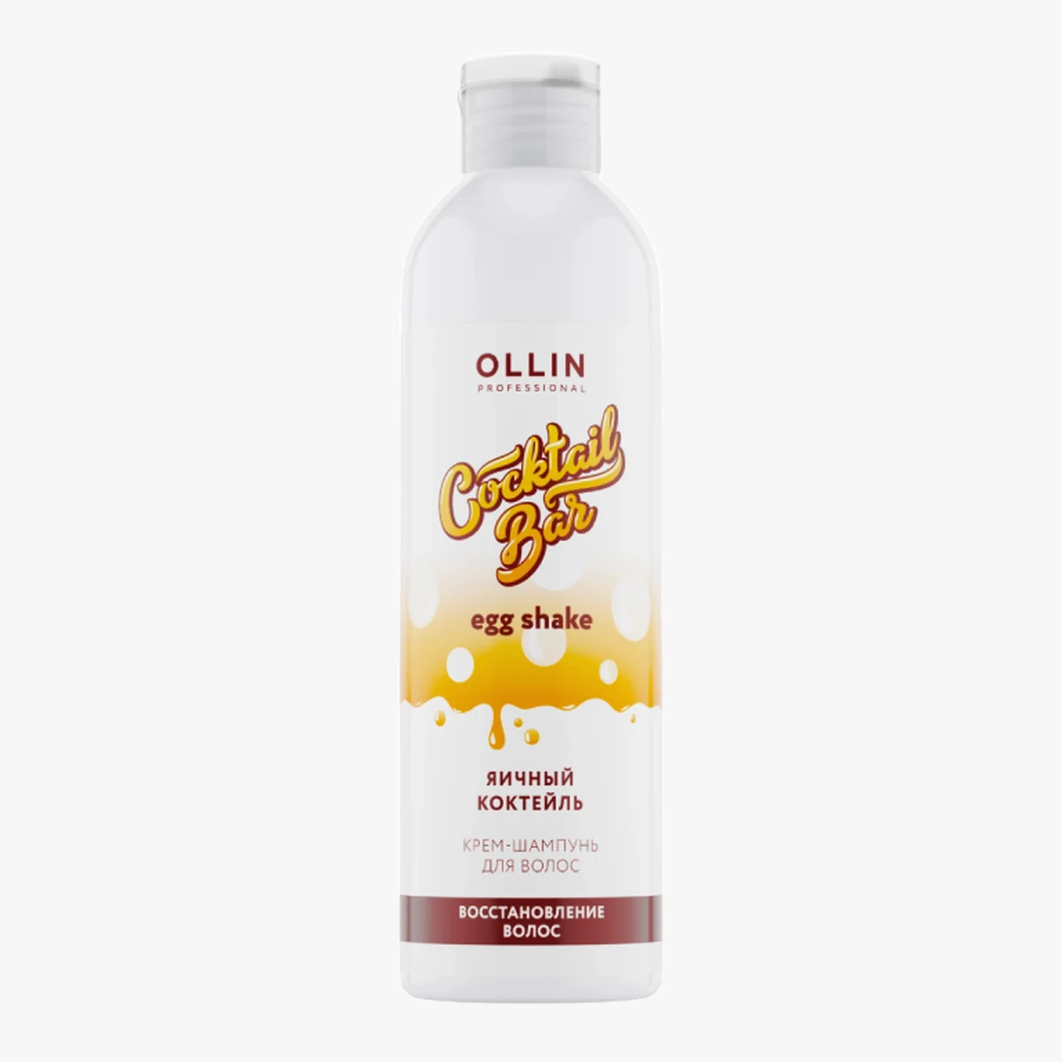 Ollin Ollin, Крем-шампунь для волос "Медовый коктейль" гладкость и эластичность Cocktail BAR, 400 мл