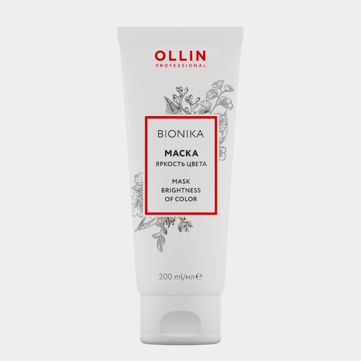 Ollin Ollin, Маска для окрашенных волос "Яркость цвета" BioNika, 200 мл