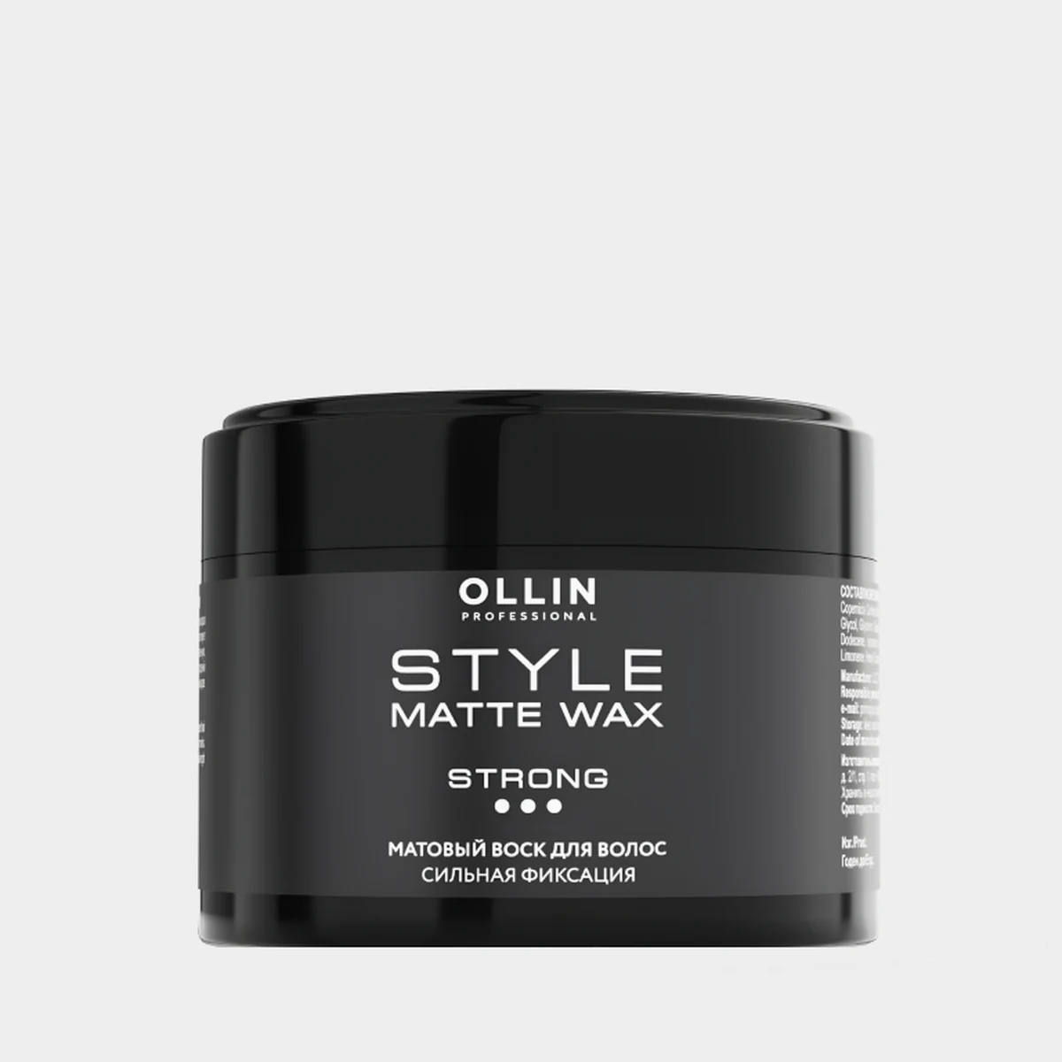 Ollin Ollin, Матовый воск для укладки волос сильной фиксации STYLE, 50 мл