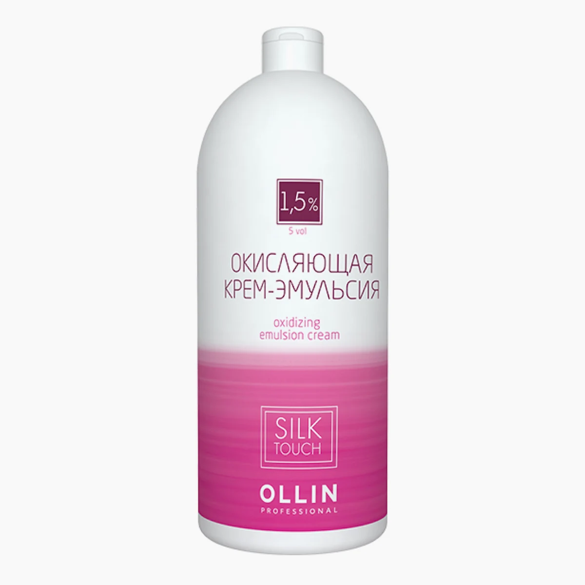 Ollin Ollin, Окисляющая крем-эмульсия 1.5% 5 vol. Silk Touch, 1000 мл