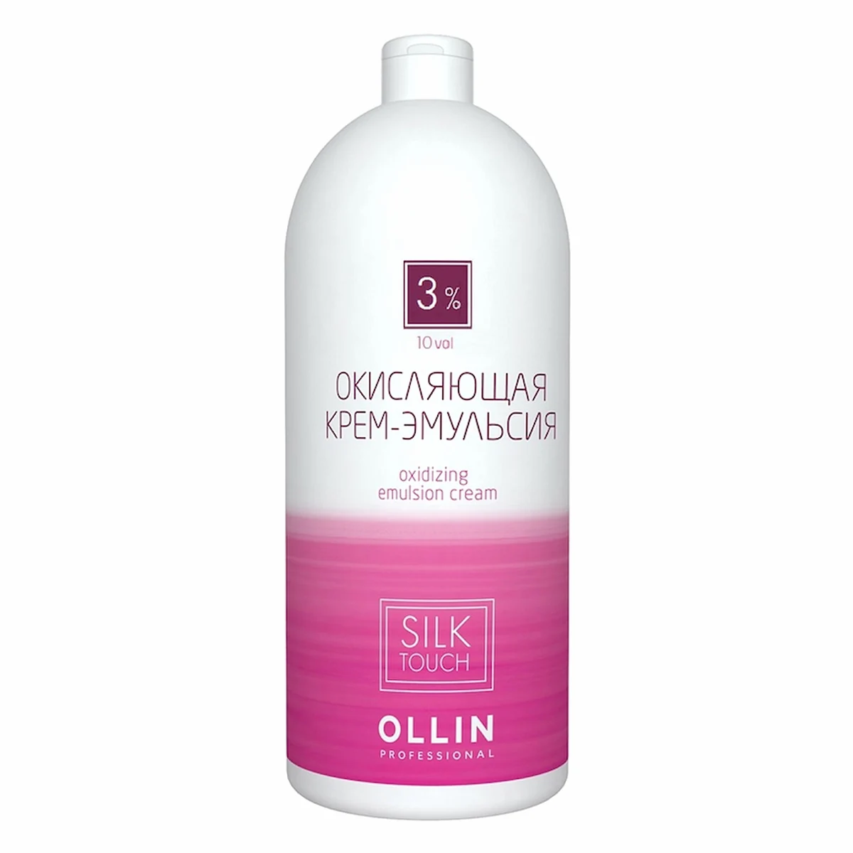 Ollin Ollin, Окисляющая крем-эмульсия 3% 10 vol. Silk Touch, 1000 мл