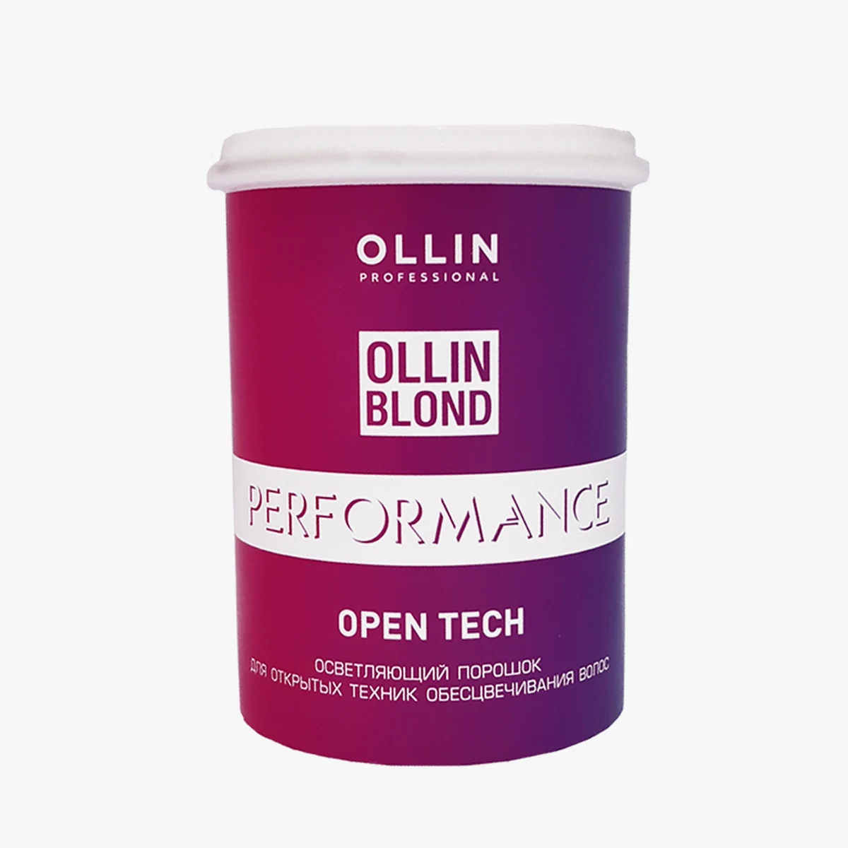 Ollin Ollin, Осветляющий порошок для открытых техник обесцвечивания волос Blond Perfomance, 500 г.