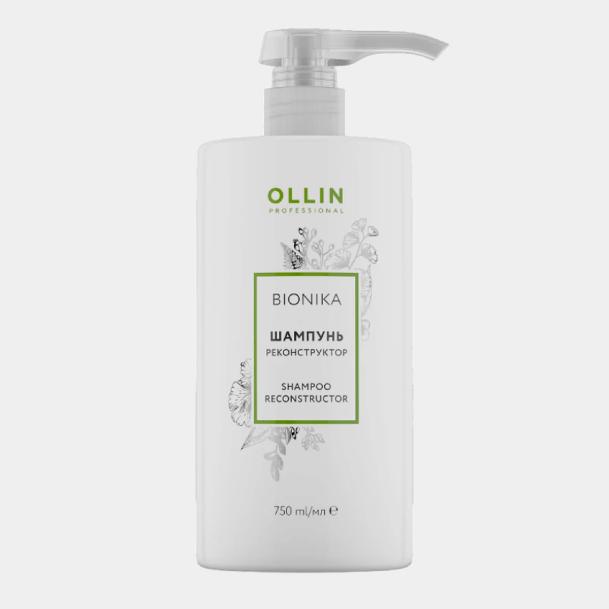 Ollin Ollin, Шампунь реконструктор BioNika, 750 мл