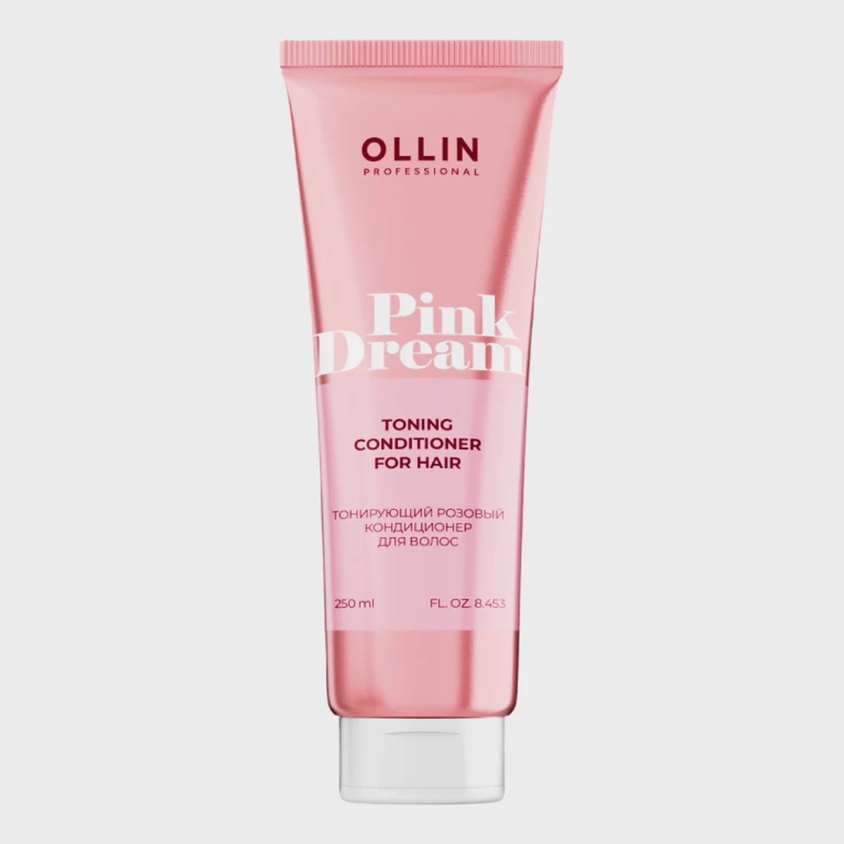 Ollin Ollin, Тонирующий розовый кондиционер для волос PINK DREAM, 250 мл