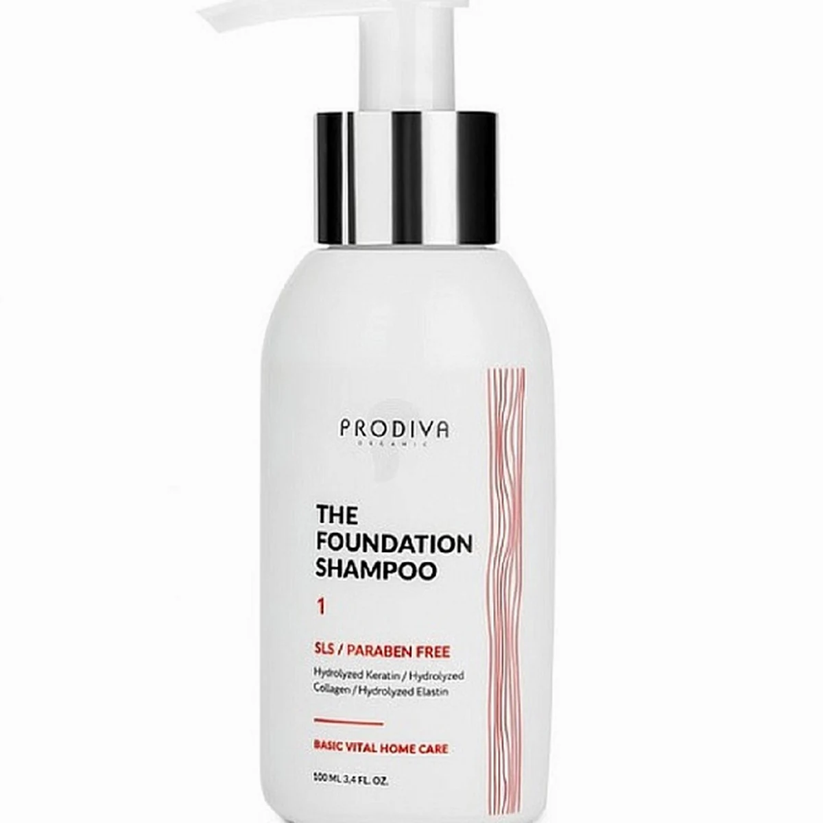 Prodiva Prodiva, Базовый бессульфатный шампунь для домашнего ухода - PH 5,4 The Foundation Shampoo, 100 мл