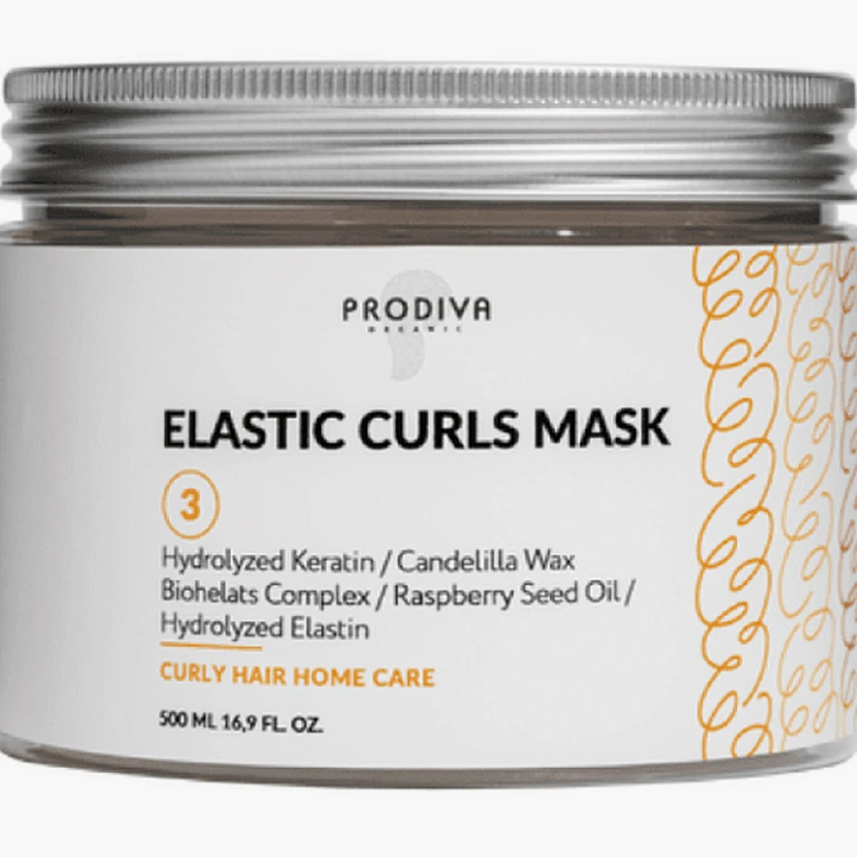 Prodiva Prodiva, Маска для кудрявых и вьющихся волос ELASTIC CURLS , 500 мл