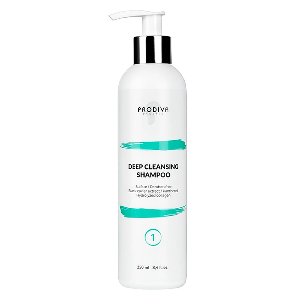 Prodiva Prodiva, Шампунь глубокого очищения бессульфатный Deep Cleansing Shampoo - PH 8 , 250 мл