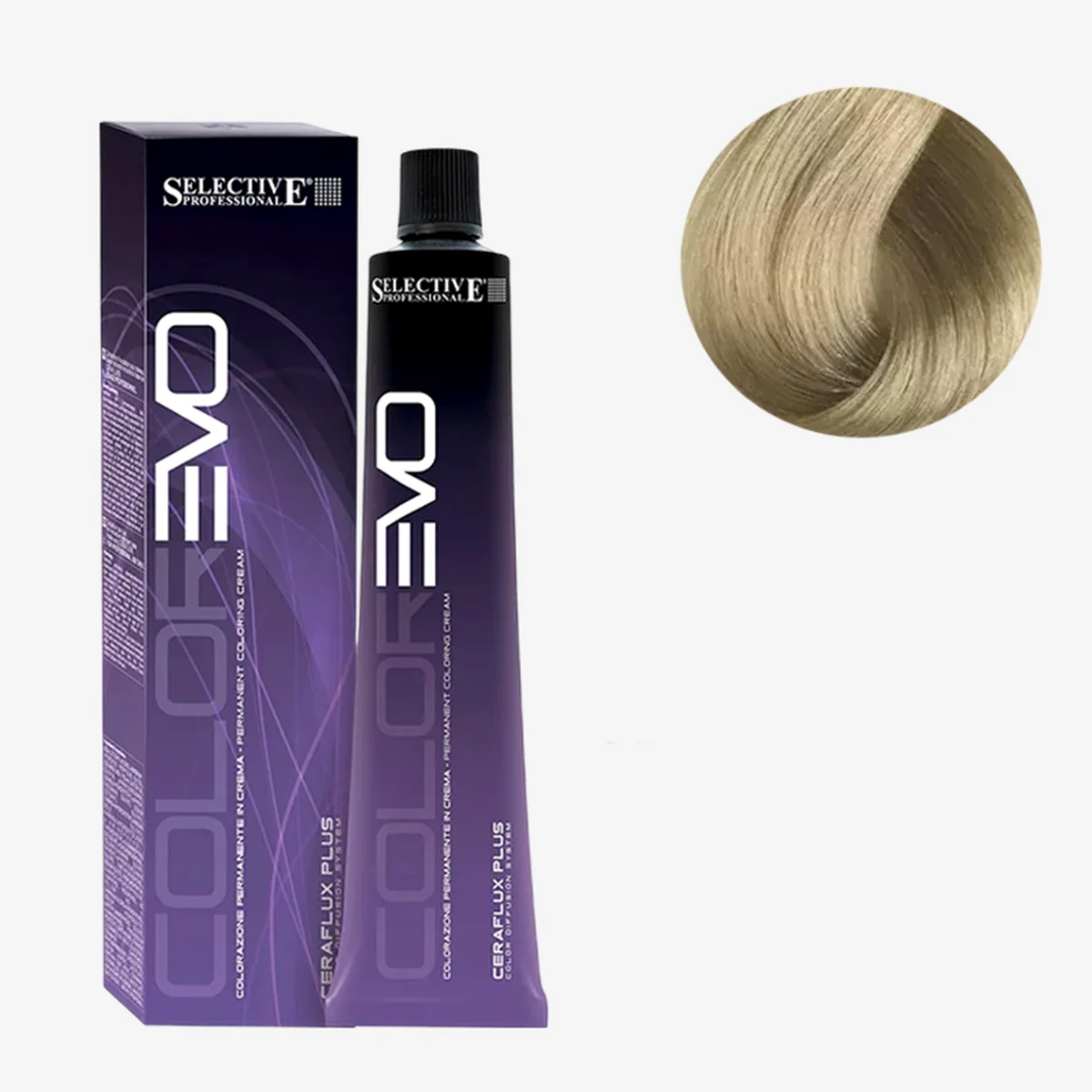 Selective Selective, Крем-краска Reverso Hair Color 10.2 Экстра светлый Блондин Бежевый, 100 мл