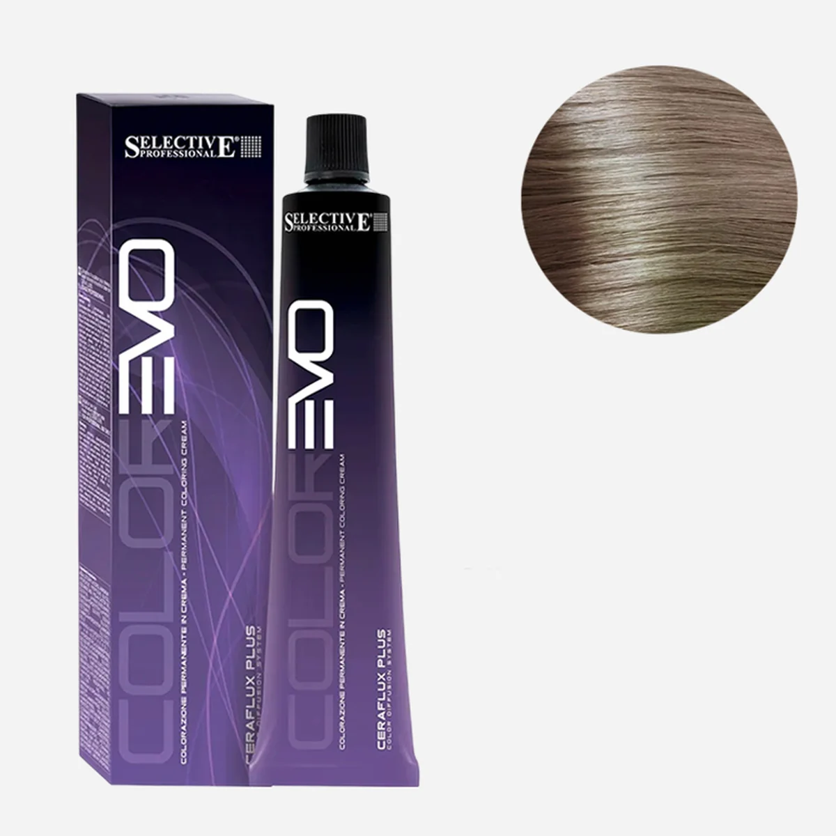 Selective Selective, Крем-краска Reverso Hair Color 7.11 Блондин пепельный интенсивный, 100 мл