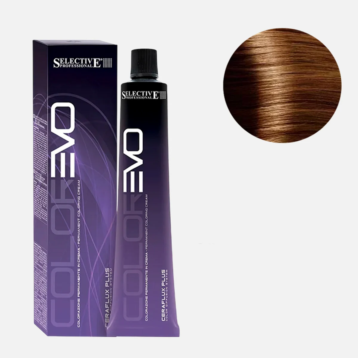 Selective Selective, Крем-краска Reverso Hair Color 7.34 Блондин золотисто-медный, 100 мл