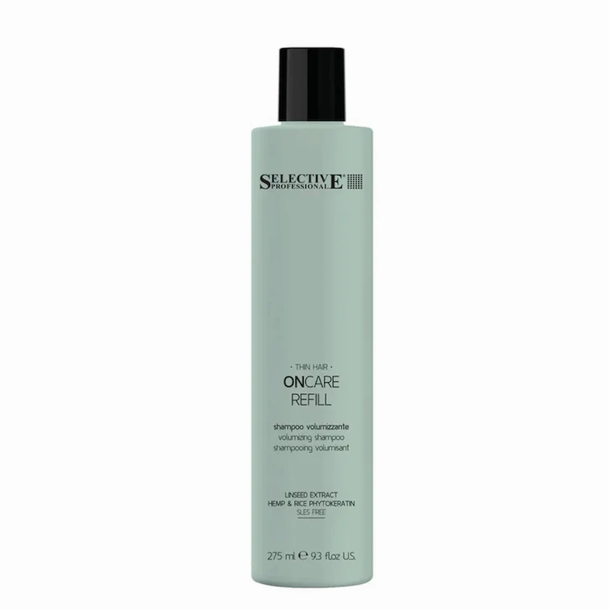 Selective Selective, Шампунь филлер для ухода за поврежденными или тонкими волосами ONCARE REFILL, 275 мл