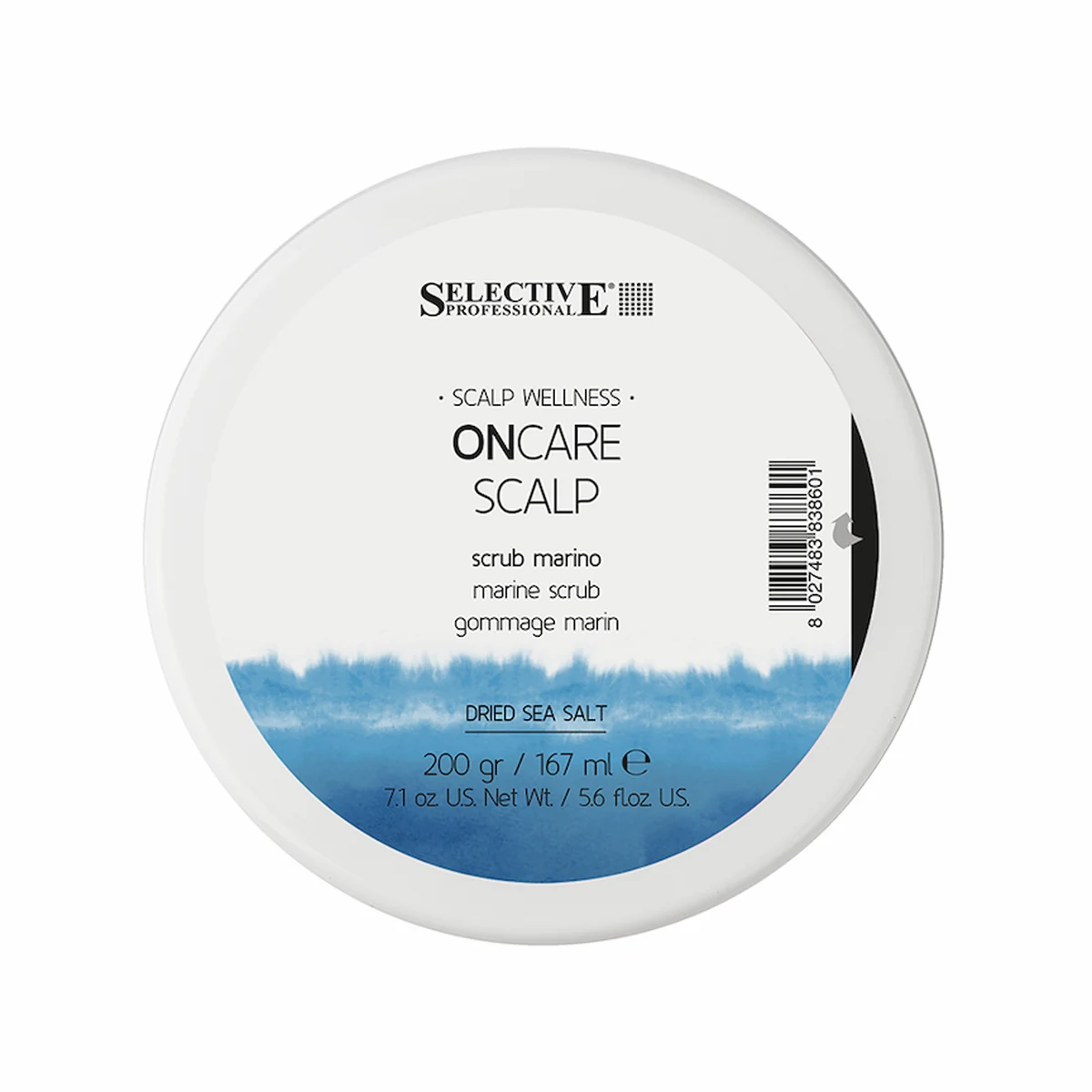 Selective Selective, Скраб с морской солью для кожи головы ONCARE SCALP, 167 мл