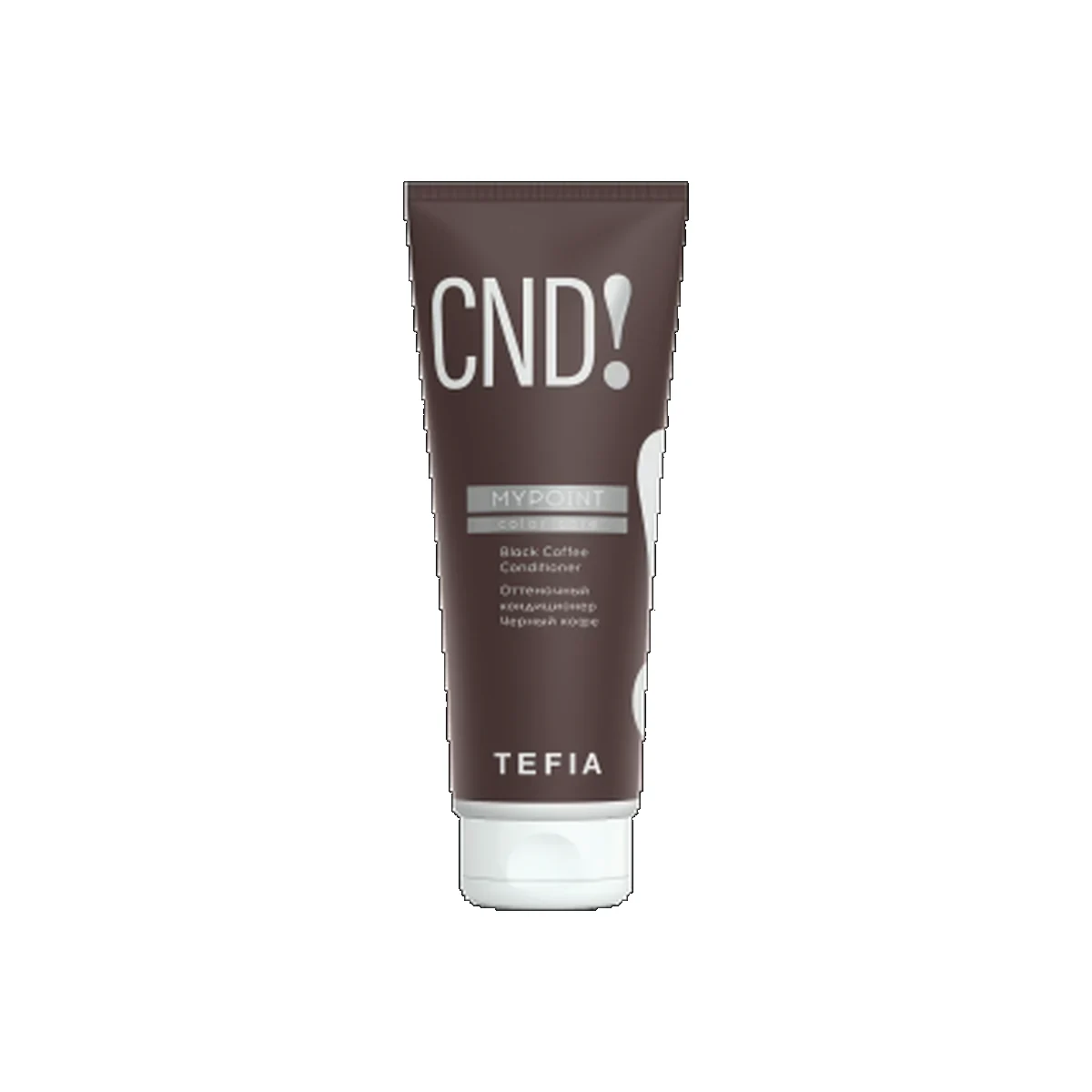 Tefia Tefia, Черный кофе кондиционер для темных волос MYPOINT Color Care, 250 мл