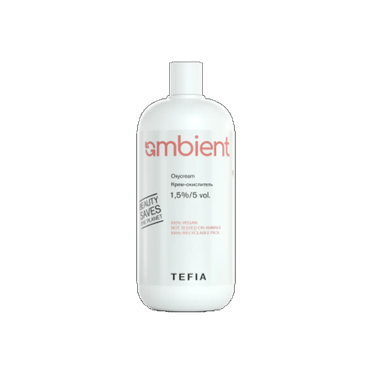 Tefia Tefia, Крем-окислитель для окрашивания волос 1,5% 5 vol. AMBIENT, 60 мл
