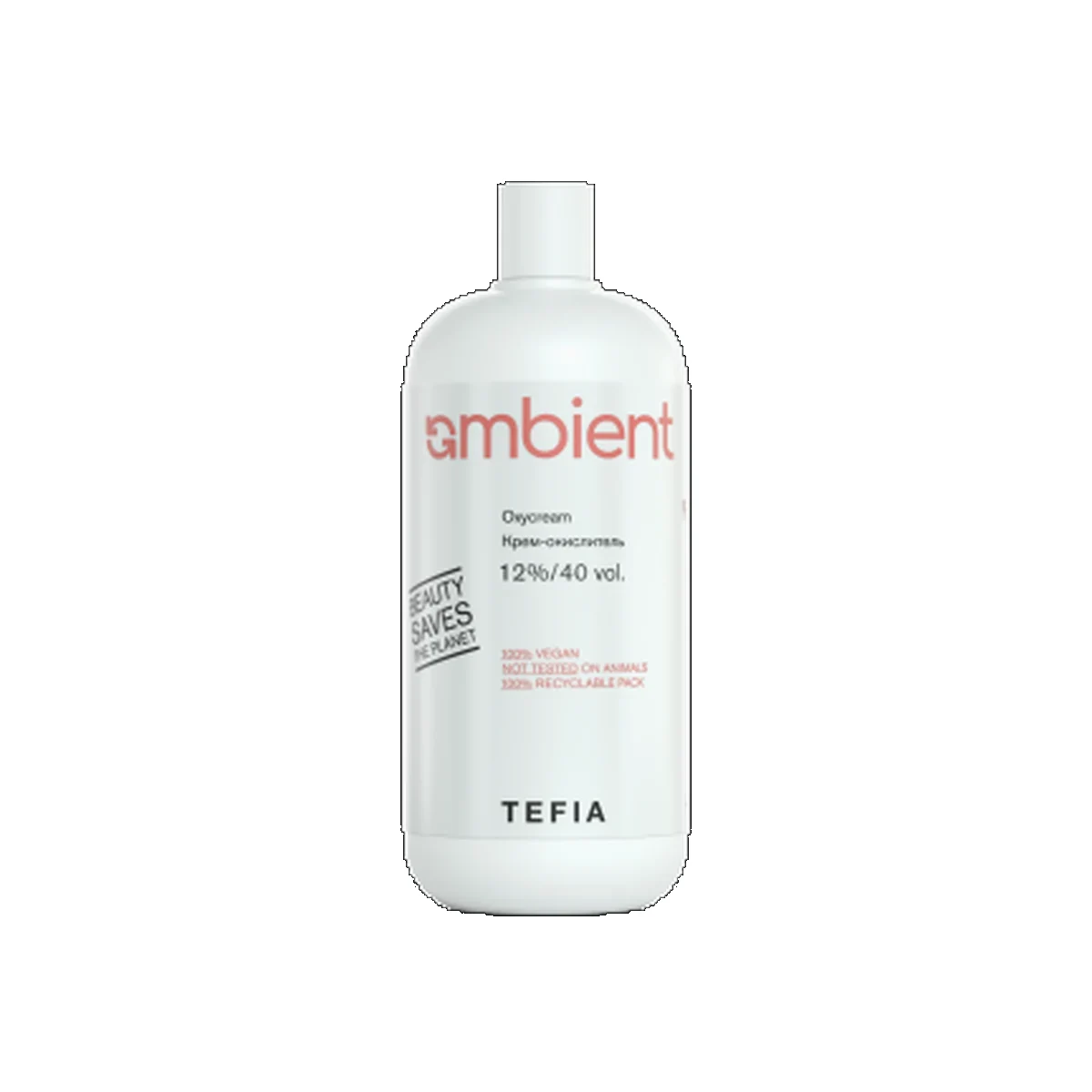 Tefia Tefia, Крем-окислитель для окрашивания волос 12% 40 vol. AMBIENT, 60 мл