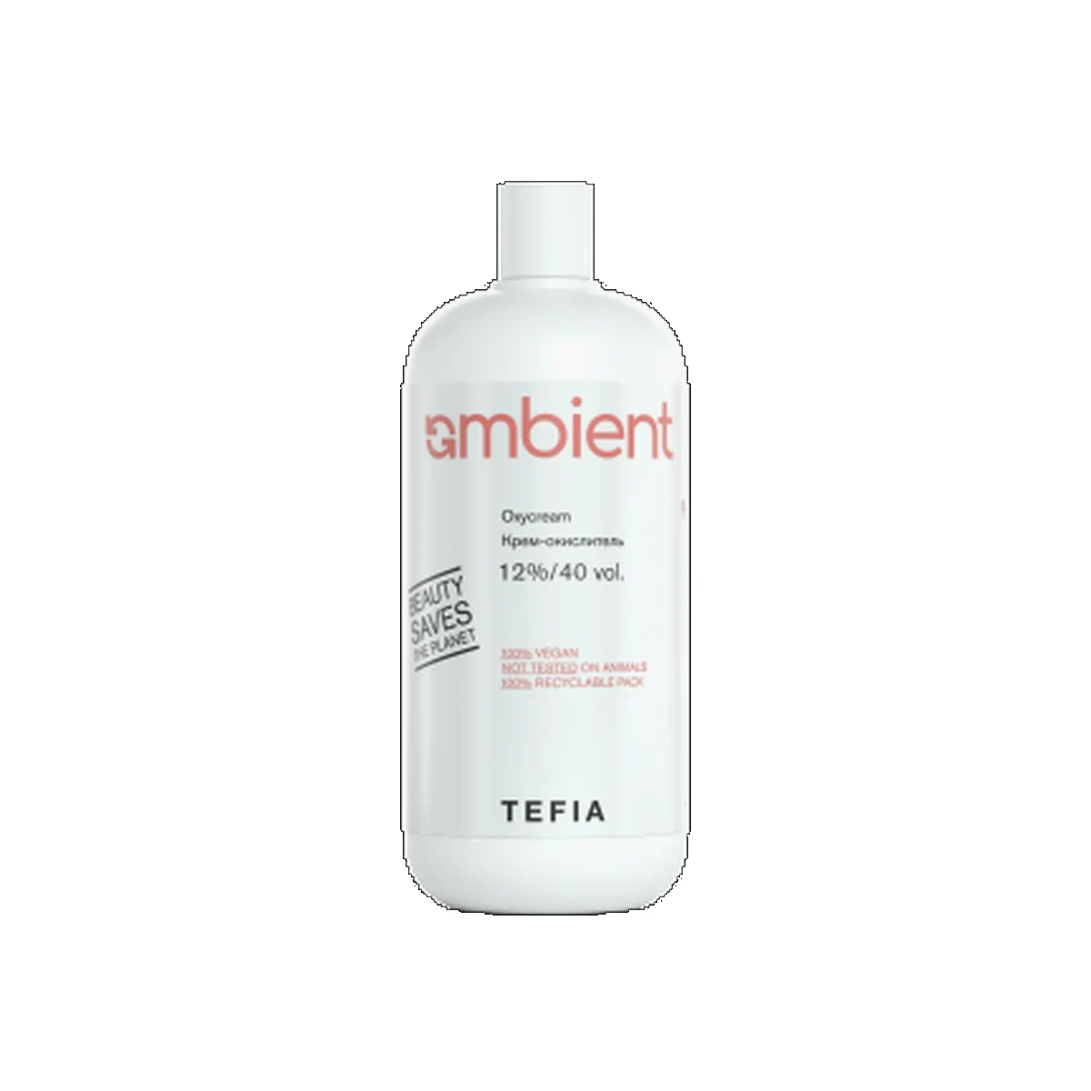 Tefia Tefia, Крем-окислитель для окрашивания волос 12% 40 vol. AMBIENT, 900 мл