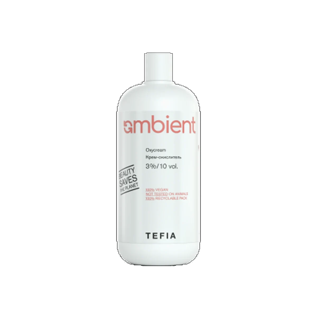 Tefia Tefia, Крем-окислитель для окрашивания волос 3% 10 vol. AMBIENT, 60 мл