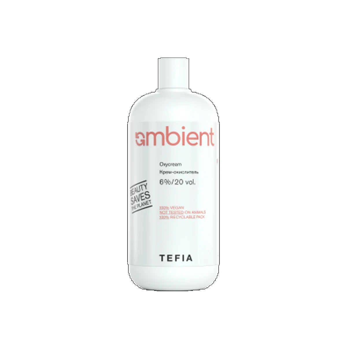 Tefia Tefia, Крем-окислитель для окрашивания волос 6% 20 vol. AMBIENT, 60 мл