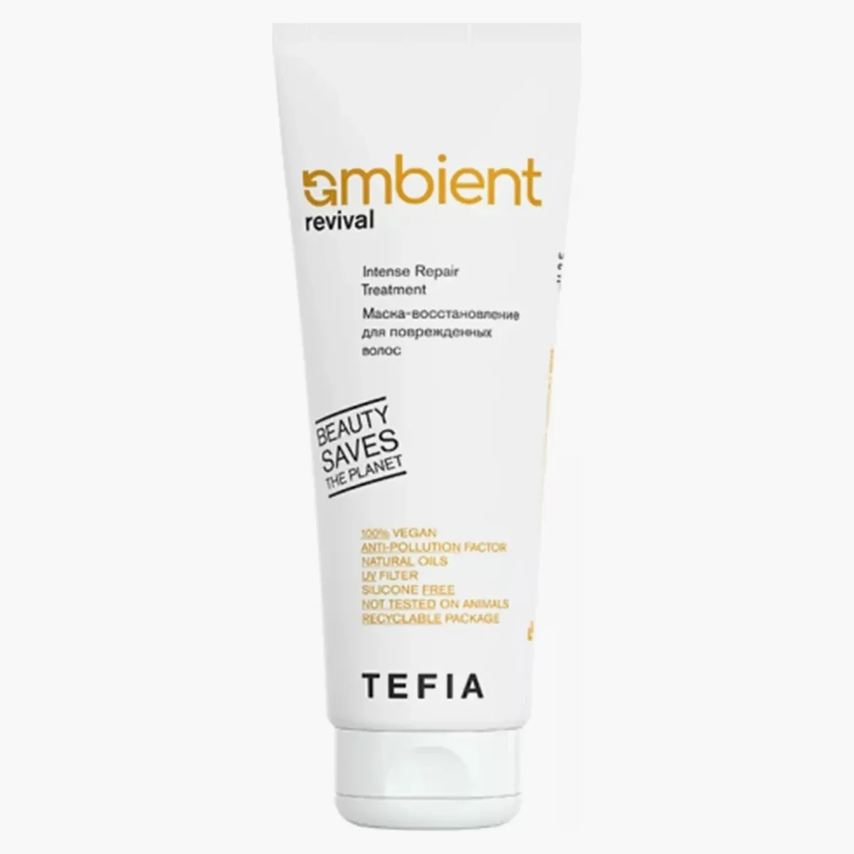 Tefia Tefia, Маска-восстановление для поврежденных волос AMBIENT Revival, 500 мл, фото 2