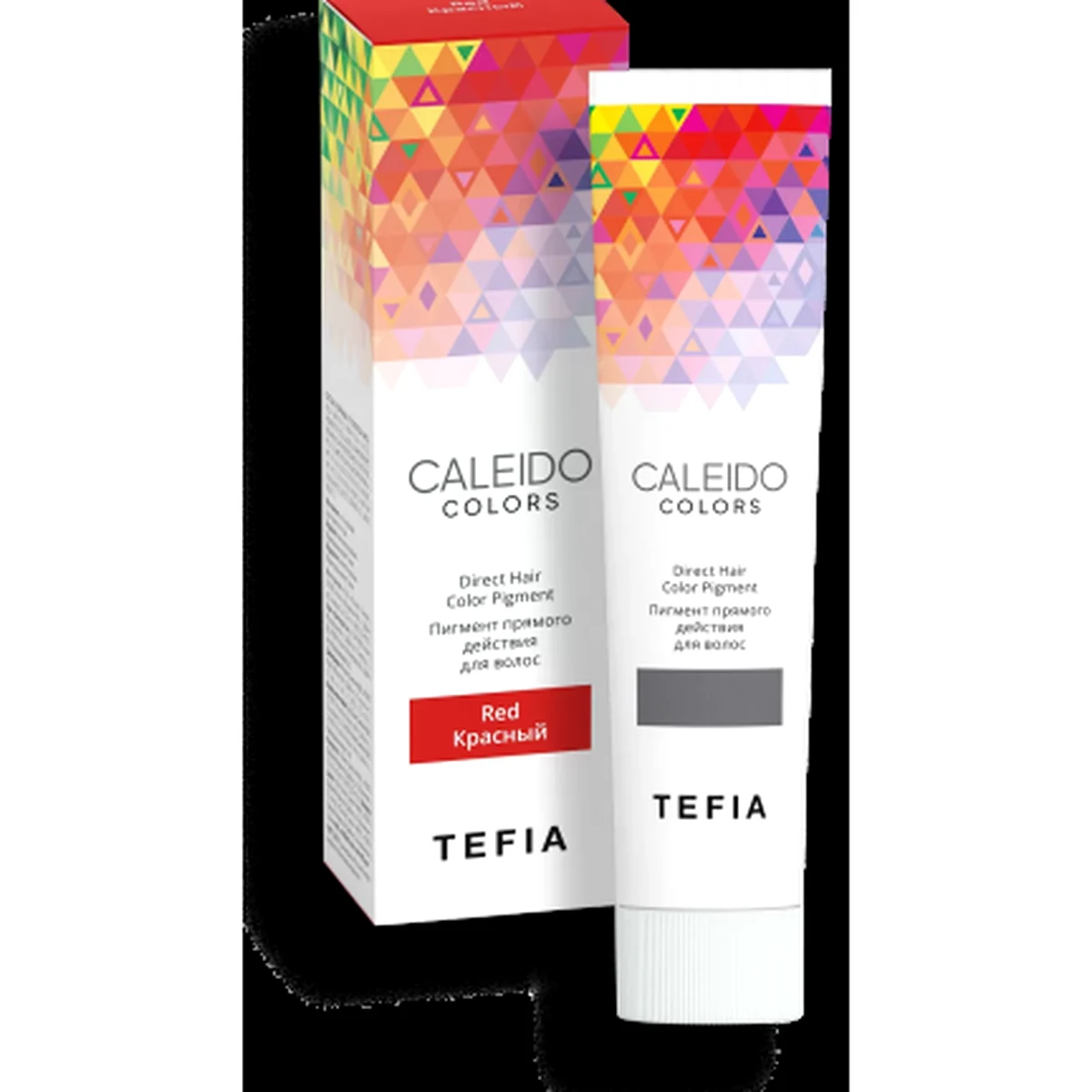 Tefia Tefia, Пигмент прямого действия для волос Красный CALEIDO, 100 мл