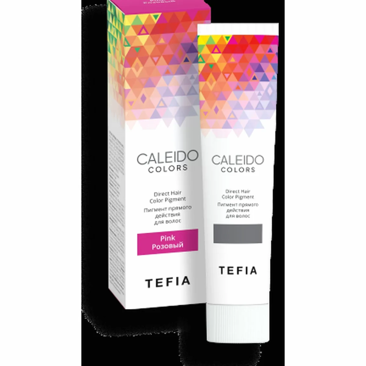 Tefia Tefia, Пигмент прямого действия для волос Розовый CALEIDO, 100 мл
