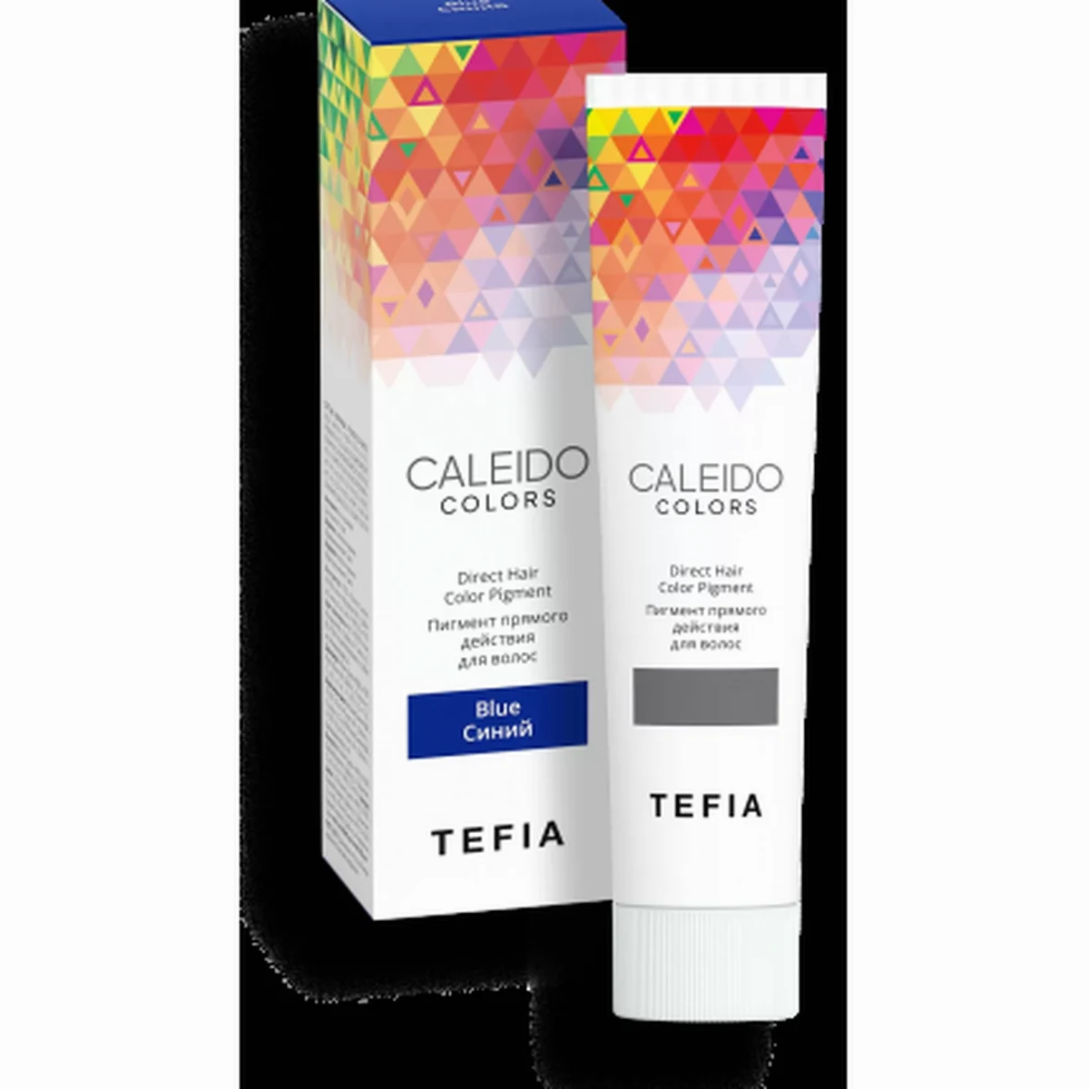 Tefia Tefia, Пигмент прямого действия для волос Синий CALEIDO, 100 мл