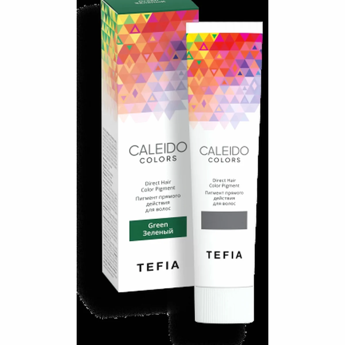 Tefia Tefia, Пигмент прямого действия для волос Зеленый CALEIDO, 100 мл