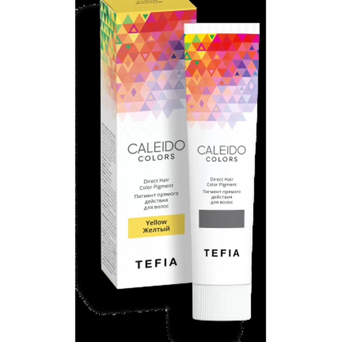 Tefia Tefia, Пигмент прямого действия для волос Желтый CALEIDO, 100 мл