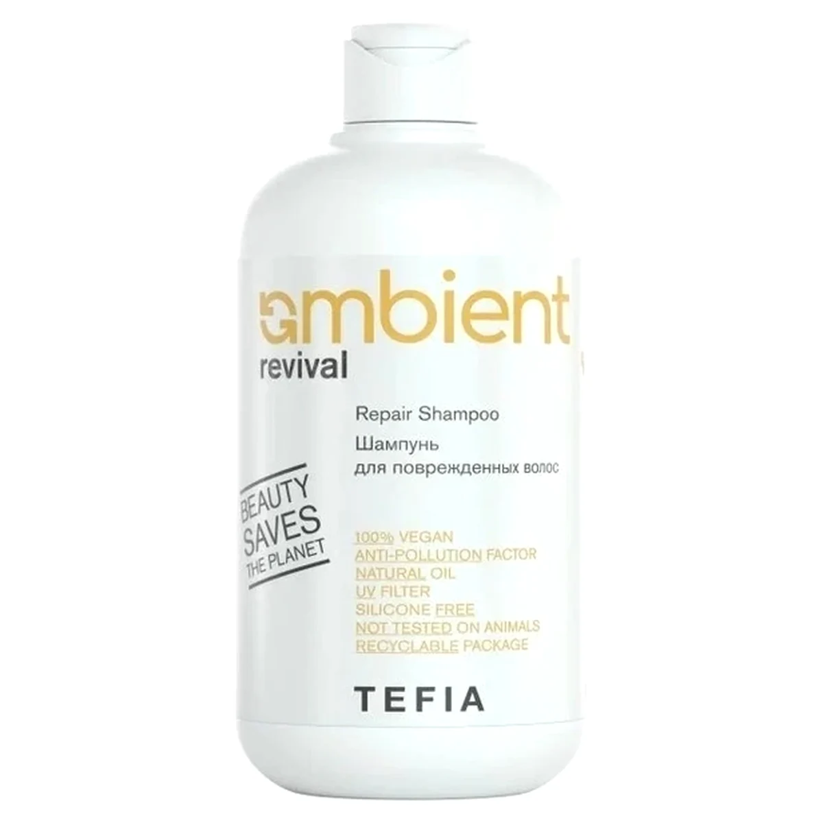 Tefia Tefia, Шампунь для поврежденных волос AMBIENT Revival, 250 мл, фото 1