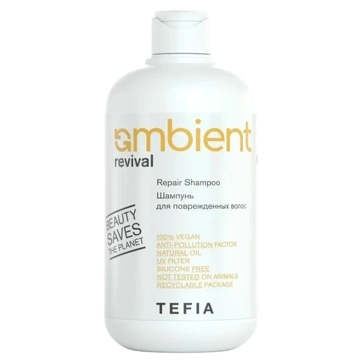 Tefia Tefia, Шампунь для поврежденных волос AMBIENT Revival, 950 мл, фото 1