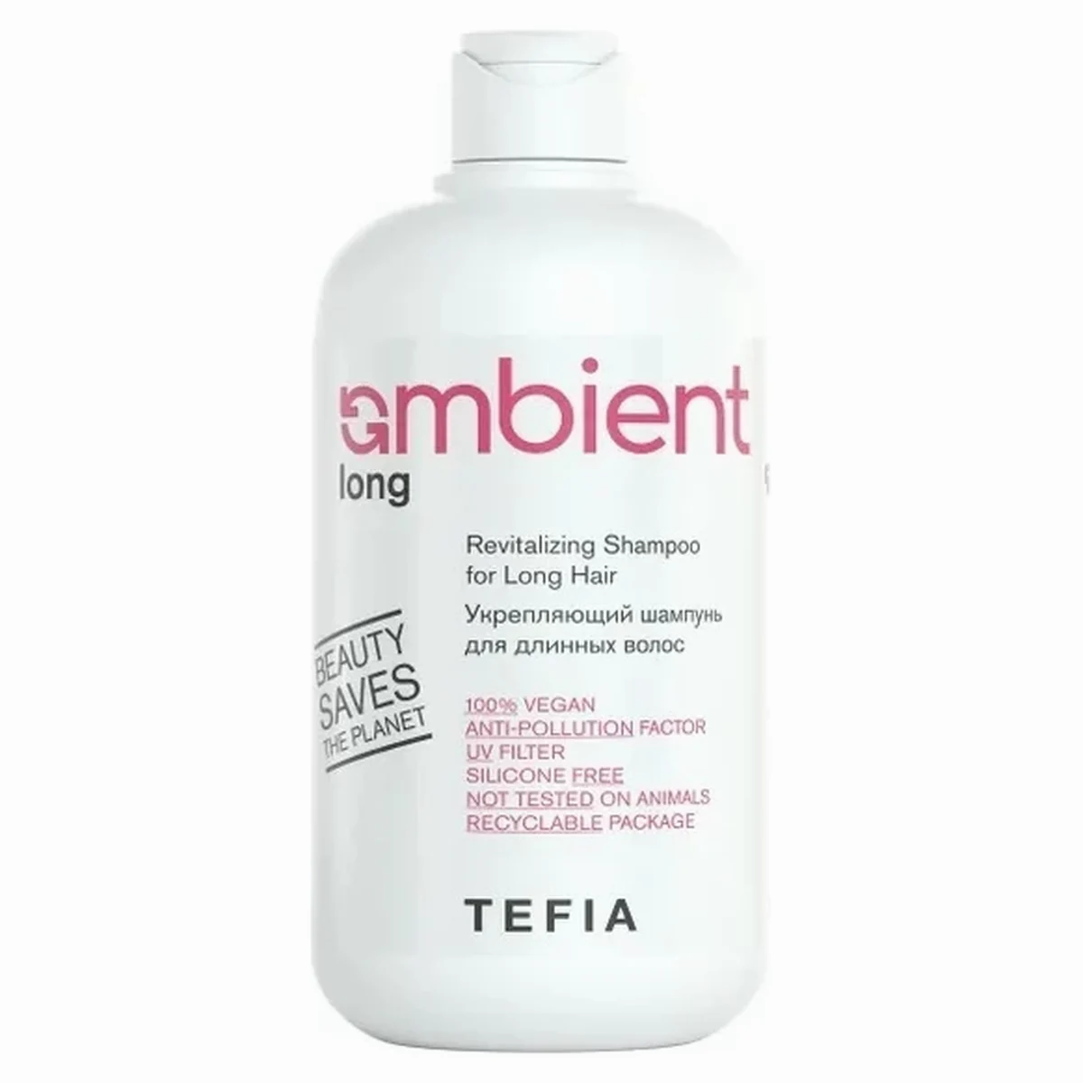 Tefia Tefia, Шампунь укрепляющий для длинных волос AMBIENT Long, 250 мл, фото 1