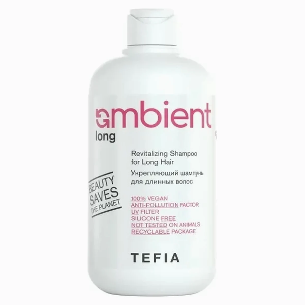 Tefia Tefia, Шампунь укрепляющий для длинных волос AMBIENT Long, 950 мл, фото 2
