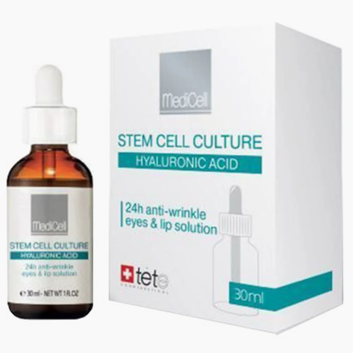TETe Cosmeceutical TETe Cosmeceutical, Комплекс против морщин вокруг глаз 24 Anti-wrinkle eyes&lip solution, 30 мл