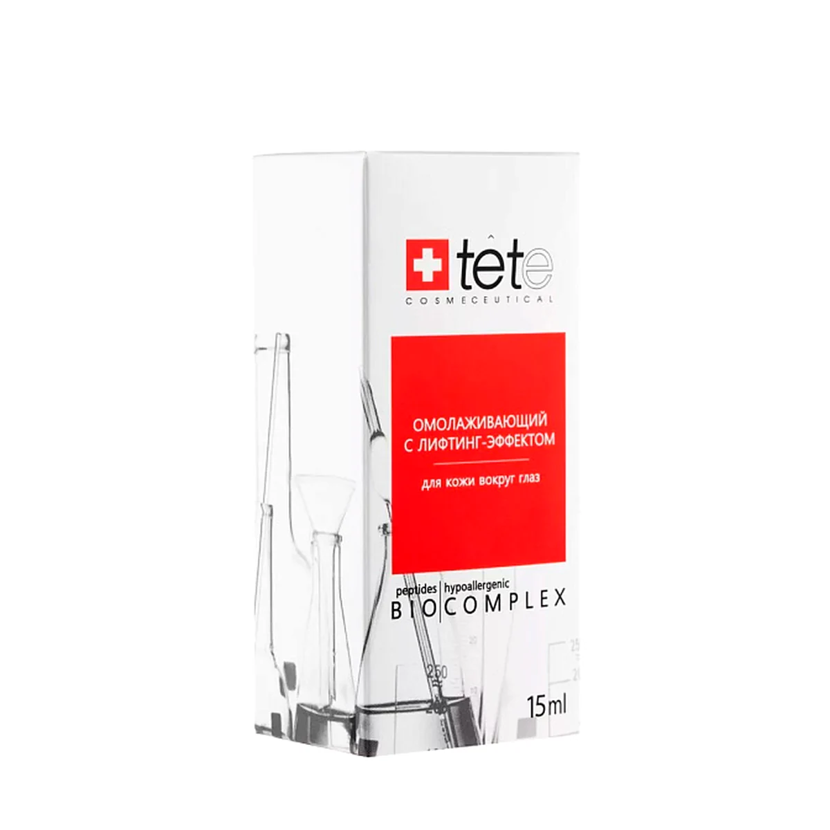 TETe Cosmeceutical TETe Cosmeceutical, Биокомплекс для кожи вокруг глаз омолаживающий, 15 мл, фото 1
