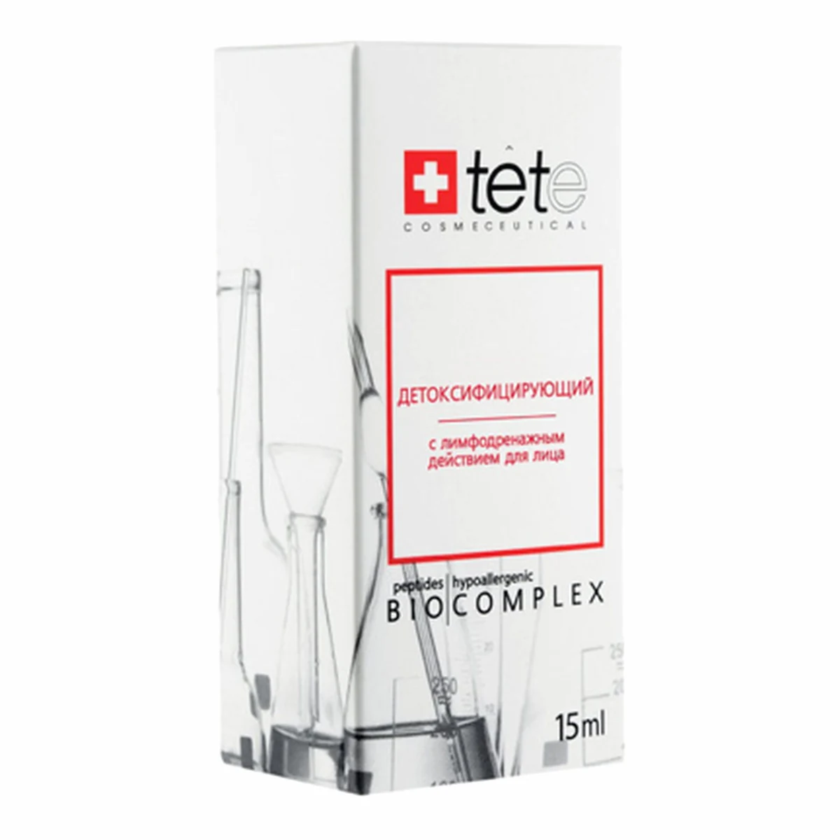 TETe Cosmeceutical TETe Cosmeceutical, Биокомплекс детокс с лимфодренажным действием, 15 мл