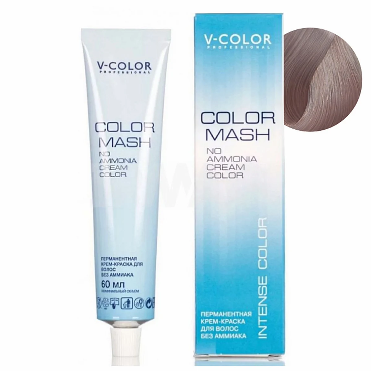 V-Color V-Color, Краска для волос Color Mash  10.96 Светлый Блондин Фиолетово-Красный , 60мл