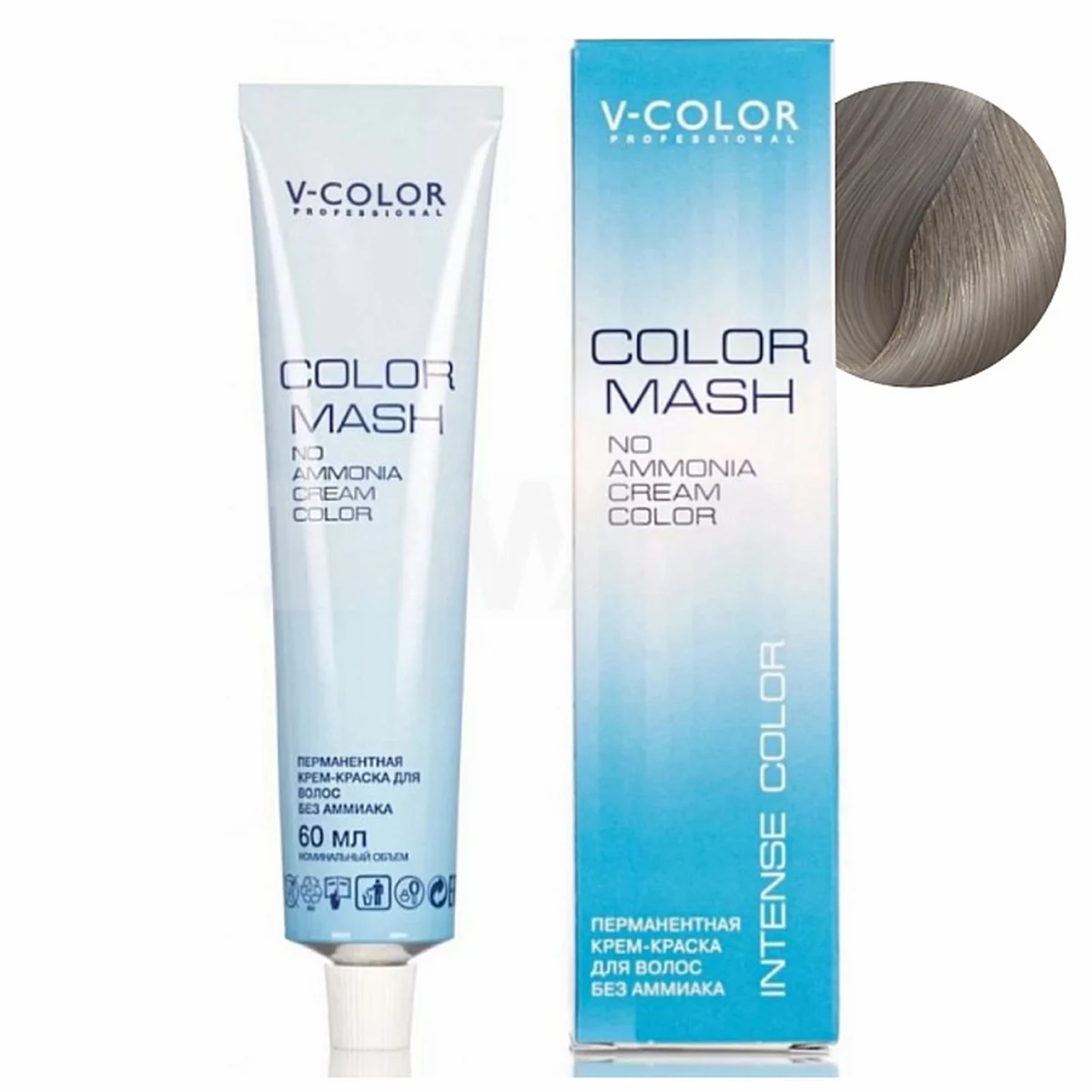 V-Color V-Color, Краска для волос Color Mash  9.2 Перламутровый Блондин , 60мл